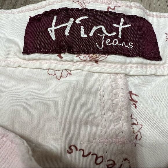 Vintage y2k Hint capri corduroy jeans in light pink. NWOT sz 13 low rise - Picture 10 of 13